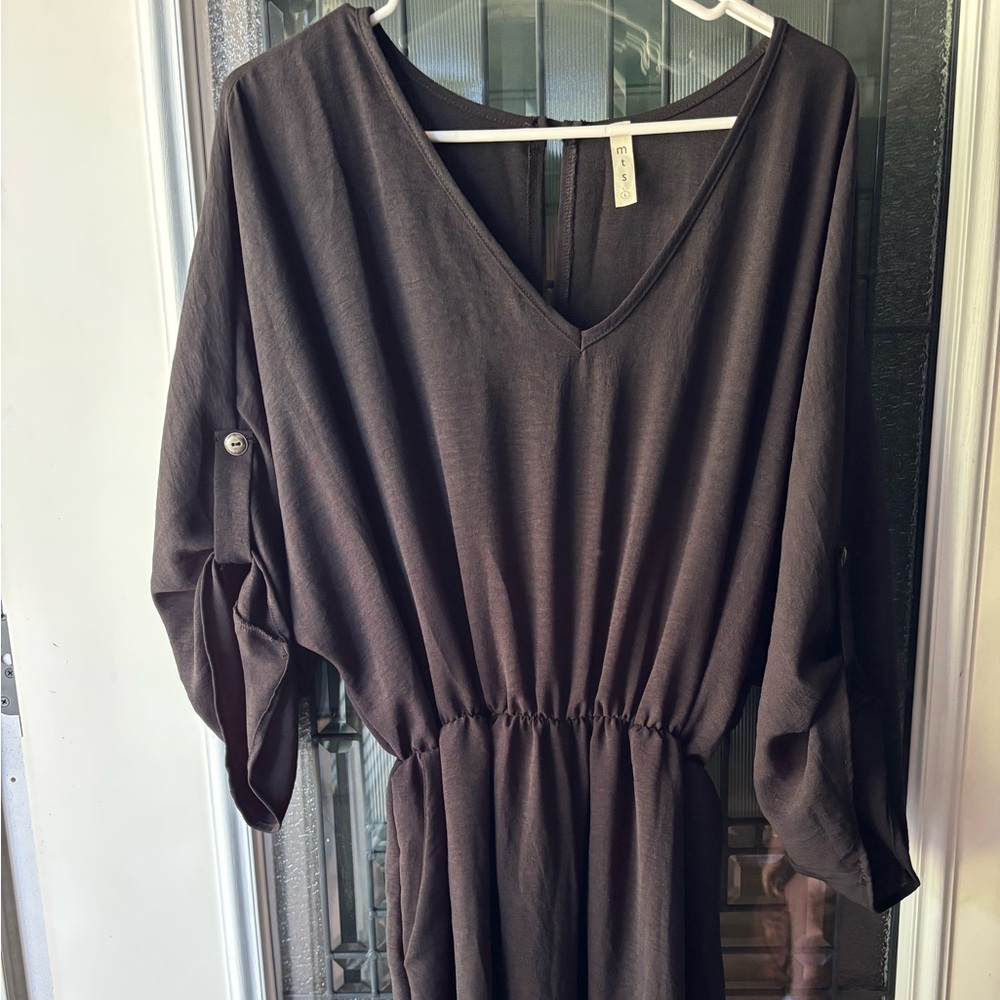 MTS black romper